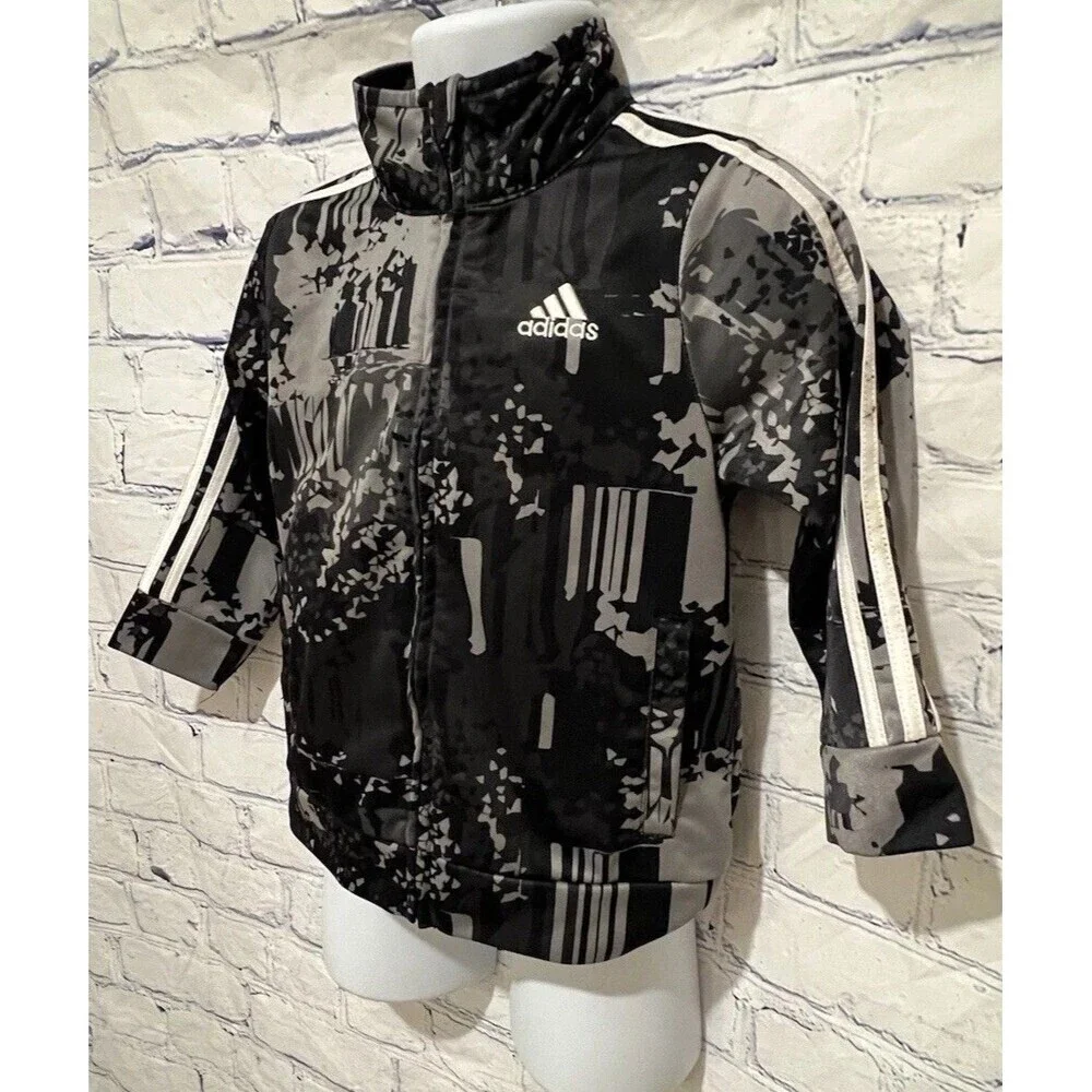 Toddler Boy adidas Camo Track Jacket Size 18 Months